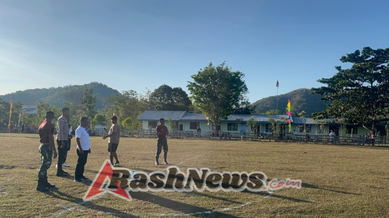 Yakinkan Turnamen Sepakbola Berjalan Lancar, Pos Salore Dukung Penuh Kegiatan Oleh Desa Tulakadi