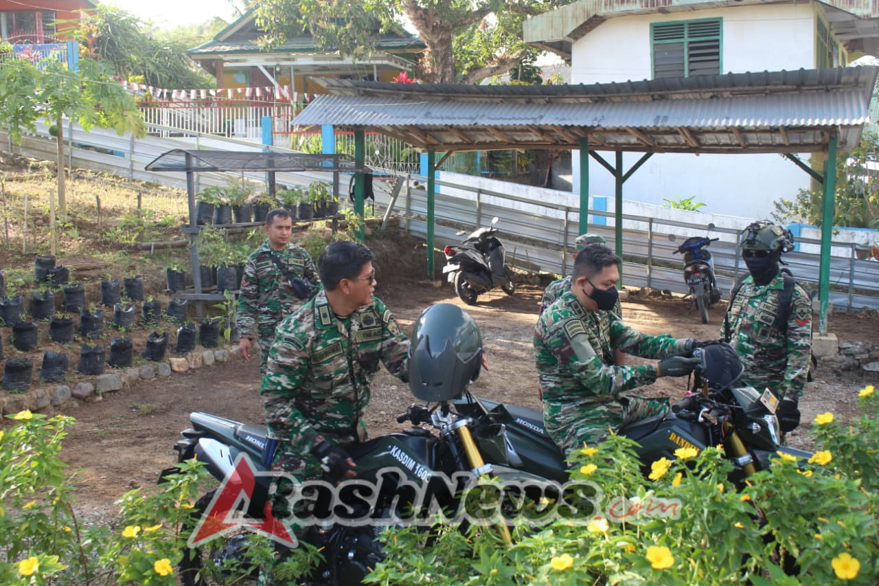 Dandim 1608/Bima Jalin Komunikasi Langsung di Lapangan Lewat Monitoring Wilayah