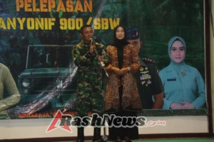 Wabup Buleleng Hadiri Lepas Sambut Danyonif 900/SBW, Mayor Inf Ari Murwanto Resmi Jabat Komandan Baru
