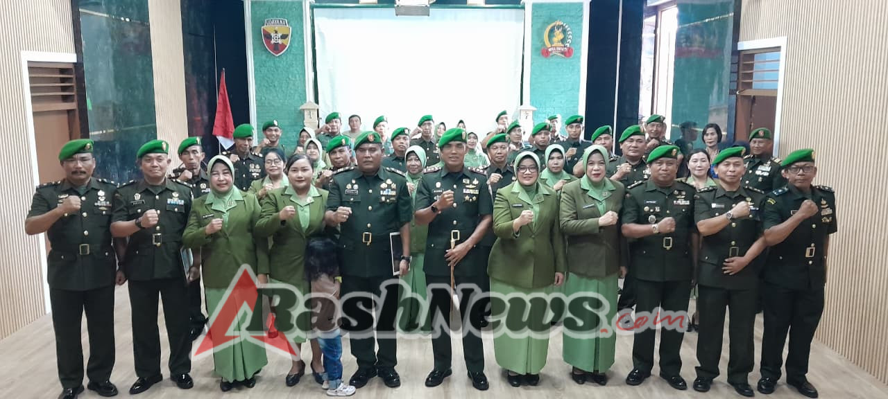 Sertijab Perwira dan Purna Tugas, Dandim Sampaikan Pesan Haru