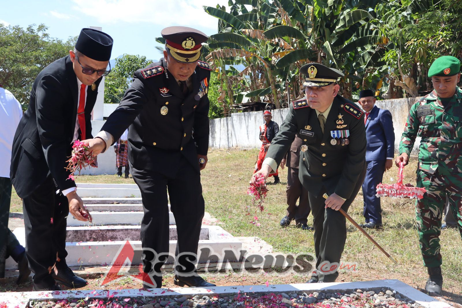 Upacara Ziarah Nasional di Kabupaten Alor Berjalan Tertib