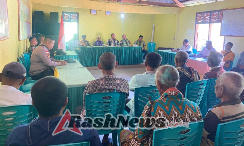 Perbatasan RI–RDTL Dijaga Bersama, Dandim 1618/TTU Ajak Masyarakat Inbate Satukan Persepsi