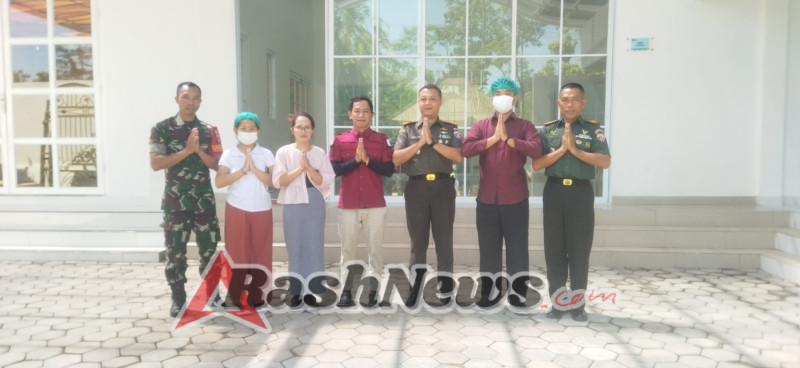 Dukung Program Pemerintah, Dandim 1626/Bangli Pantau Persiapan Program Gizi di Desa Yangapi