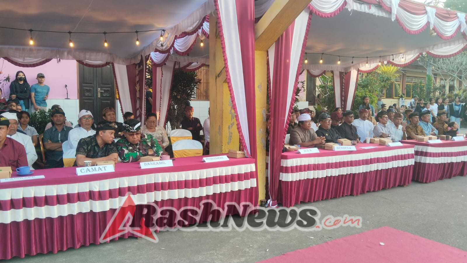 Kegiatan pentas seni dan budaya merayakan HUT kemerdekaan RI ke-80 mendapat apresiasi dari Danramil 1623-06/Selat.