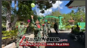 Koramil Batakte Rayakan HUT RI Dengan Semangat Kekeluargaan