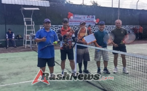Meriahkan HUT RI dan HUT MA ke-80, Kasdim Tabanan Ikut Turnamen Biliar dan Tenis Lapangan