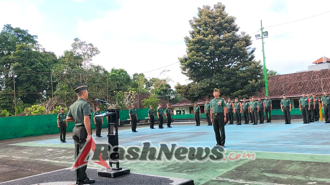 Kodim 1626/Bangli Apresiasi Personel Pindah Tugas dan Sambut Kehadiran Anggota Baru