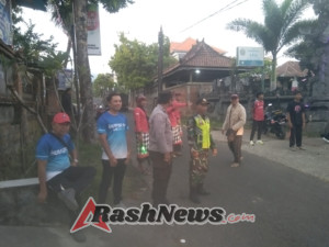 Babinsa Alasangker Amankan Gelaran Fun Run Tanah Aon Run 2025