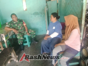 Warga Sambut Hangat Babinsa dalam Kegiatan Komsos dan Pemantauan Wilayah di Rukuramba