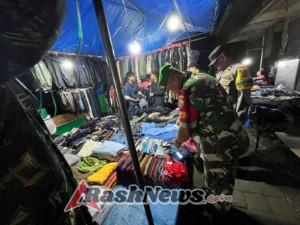 Cegah Gangguan Kamtibmas, Koramil 1616-06/Tegallalang Bersinergi dalam Patroli Gabungan