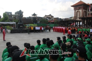 Dandim 1611/Badung Tekankan Semangat Kebersamaan Pulihkan Pasar Badung dan Kumbasari