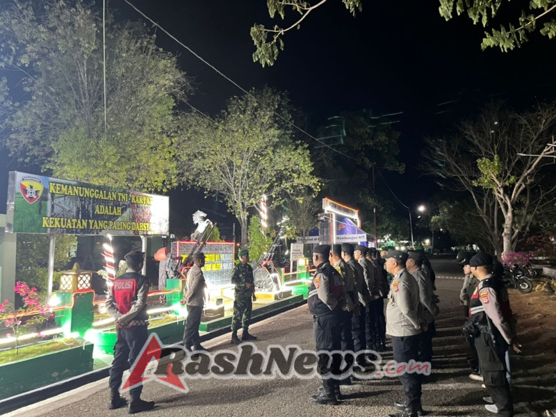 Sinergi TNI-POLRI Sumba Timur:Patroli Gabungan Jaga Stabilitas Kamtibmas