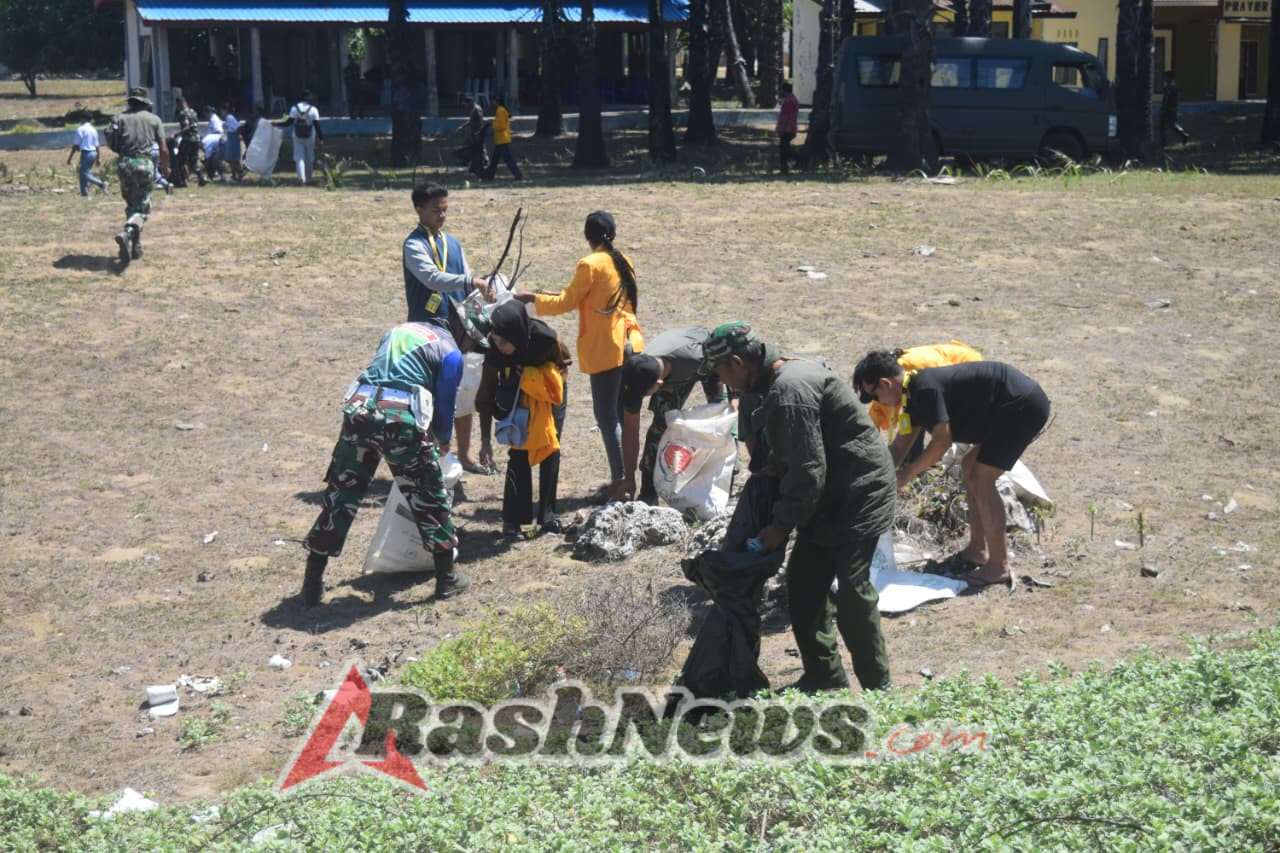 Dandim 1621/TTS: Karya Bakti HUT TNI Momentum Tingkatkan Kepedulian Lingkungan