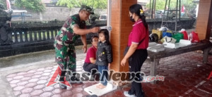 Babinsa Sampalan Tengah; Ayo Rajin Ke Posyandu, Cegah Stunting Itu Sangat penting