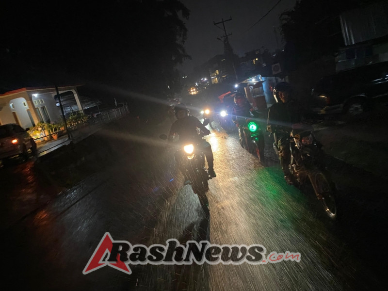 Wujud Nyata Kemanunggalan TNI-Rakyat: Patroli Malam Kodim 1612/Manggarai Bikin Tenang Warga
