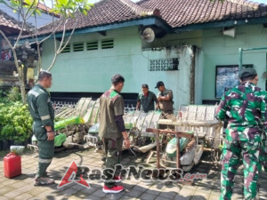 Sinergi Kodim 1616/Gianyar dan Paldam IX/Udayana, Peralatan Pertanian Dicek dan Diperbaiki