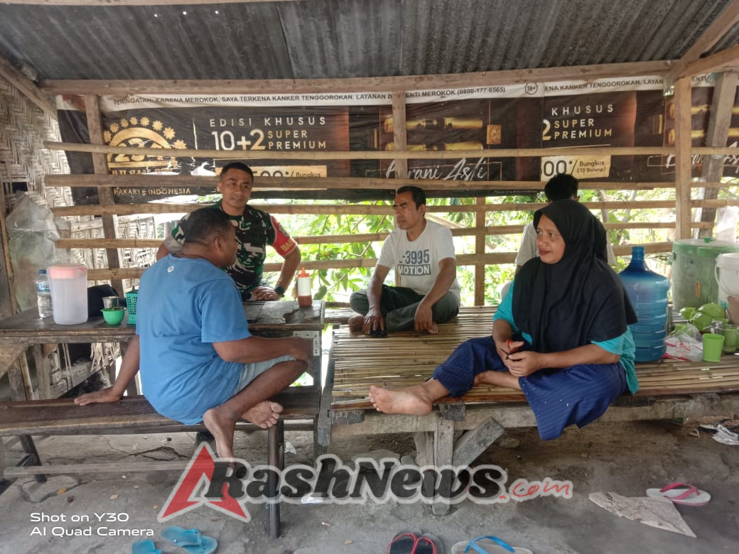 Kopda Faisal Idrus Tingkatkan Kamtibmas Lewat Komsos di Kelurahan Ndorurea