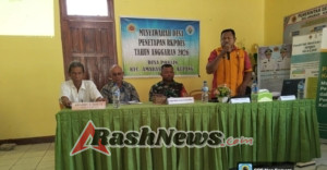 Babinsa Koramil 1614-05/Pekat Hadiri Lokakarya Penurunan Stunting dan Gelar Komsos di Wilayah Binaan