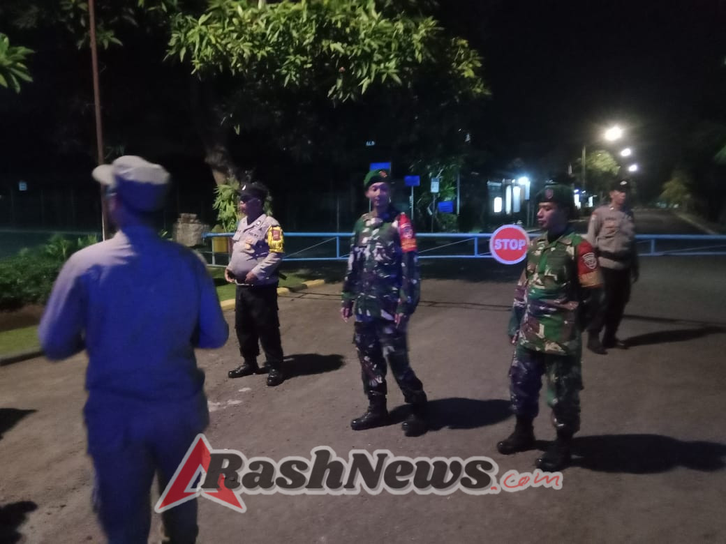 Koramil 01-1609/Buleleng Tegaskan Komitmen Jaga Kamtibmas Lewat Patroli Bersama