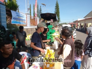 HUT TNI ke-80, Kodim Manggarai Hadirkan Gerakan Pangan Murah untuk Rakyat
