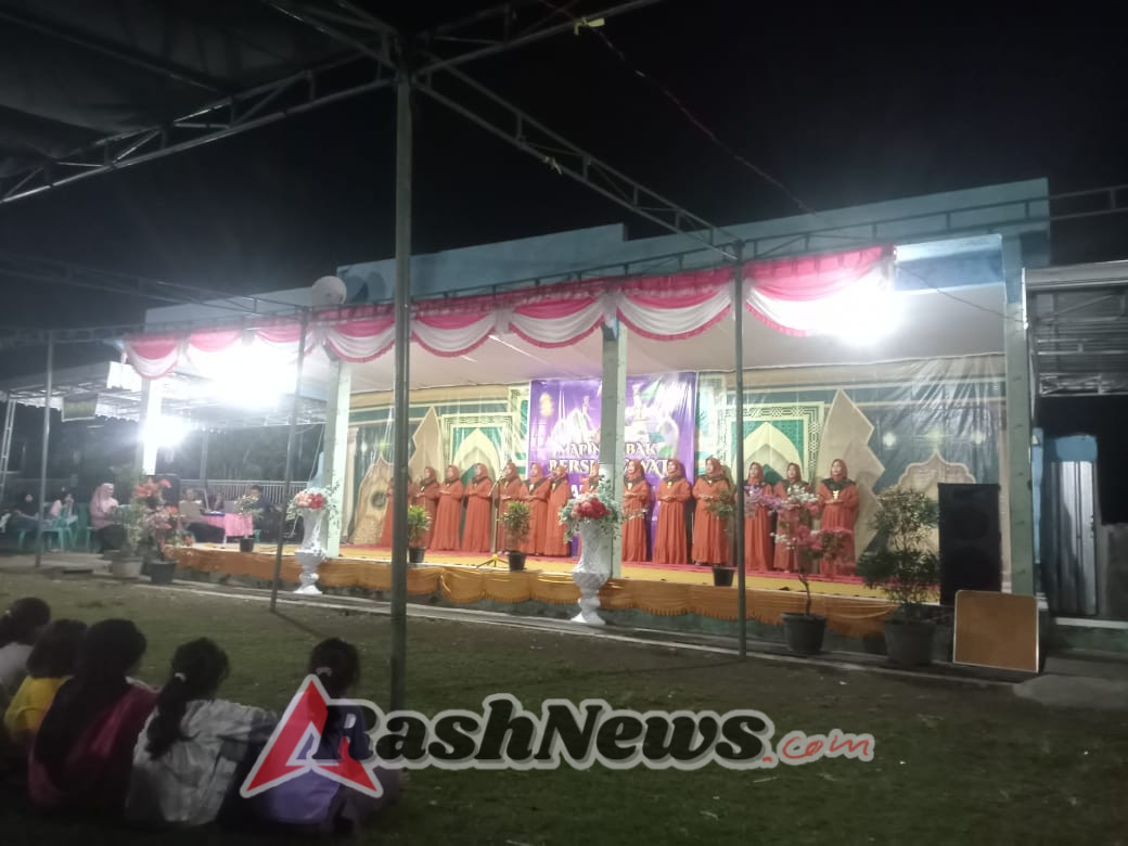 Babinsa Mapin Kebak Hadiri Lomba Solawatan Tingkat Majelis Taklim