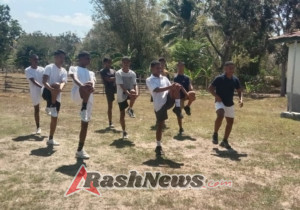 Disiplin, Fisik, dan Mental, Babinsa Berikan Pelatihan Tiga Pilar Kepada Casis Biut