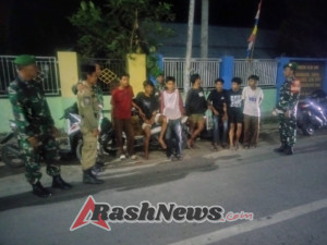 Apel Pengecekan di Posramil Langgudu Tanda Suksesnya Patroli Siskamling