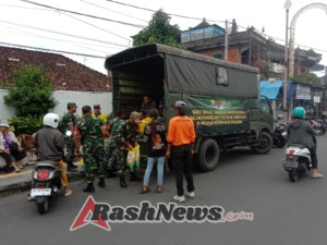 Koramil Gianyar Jadi Garda Terdepan Sukseskan Gerakan Pangan Murah Kodim 1616/Gianyar