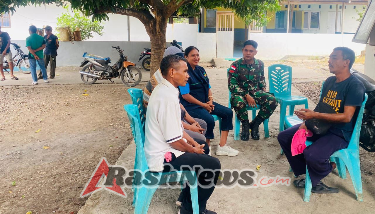 Komsos Babinsa Desa Eka Jaya Ciptakan Suasana Aman dan Harmonis