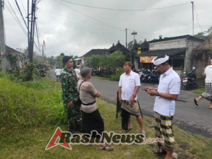 Babinsa dan Aparat Desa Adat Bersatu Jaga Kondusifitas Lomba Ceki di Payangan