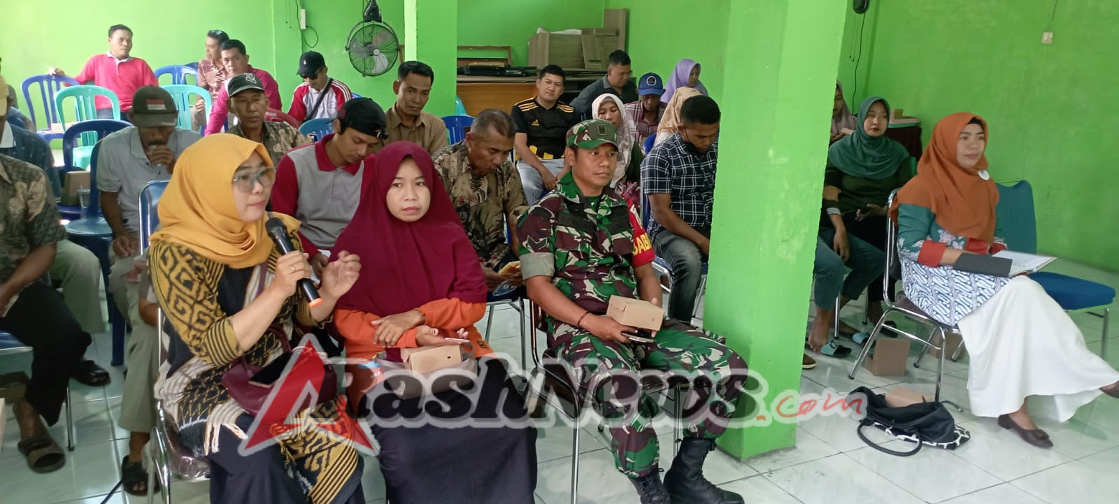 Musyawarah Desa Khusus Alokasi 20% Dana Desa untuk Ketahanan Pangan Dihadiri Babinsa Meraran