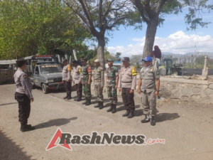 Danramil Woha: Patroli Gabungan Bentuk Nyata Sinergitas TNI-Polri dan Pemerintah Daerah