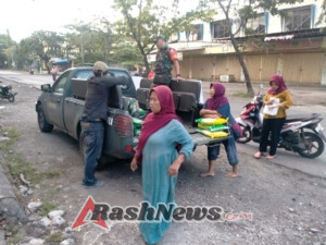 Kodim 1620/Loteng Gelar Pasar Murah Serentak Sambut HUT TNI ke-80