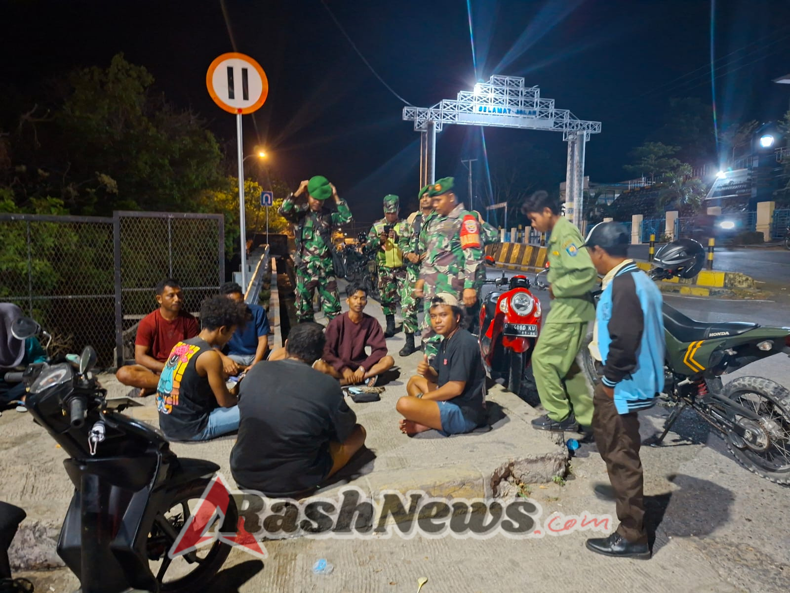 Sinergi Koramil Alak Amankan Wilayah Sambut HUT TNI