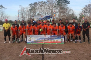 Dandim 1629/SBD Letkol Inf Deny Ahdiani Amir M.Han Resmi Buka Open Turnamen Mini Soccer Dandim Cup Tahun 2025