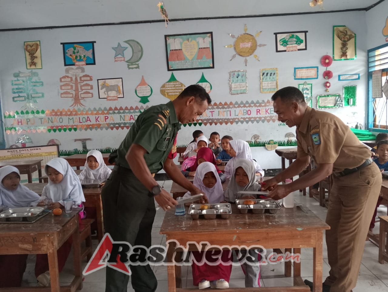 Sinergi TNI dan Pemerintah untuk Gizi Anak Dompu