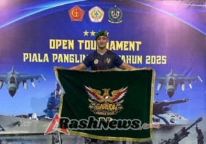 Prajurit Kodam IX/Udayana Raih Emas dan Predikat Atlet Terbaik di Piala Panglima TNI 2025