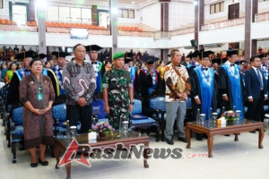 Kapendam IX/Udayana Hadiri Dies Natalis ke-63 Universitas Udayana