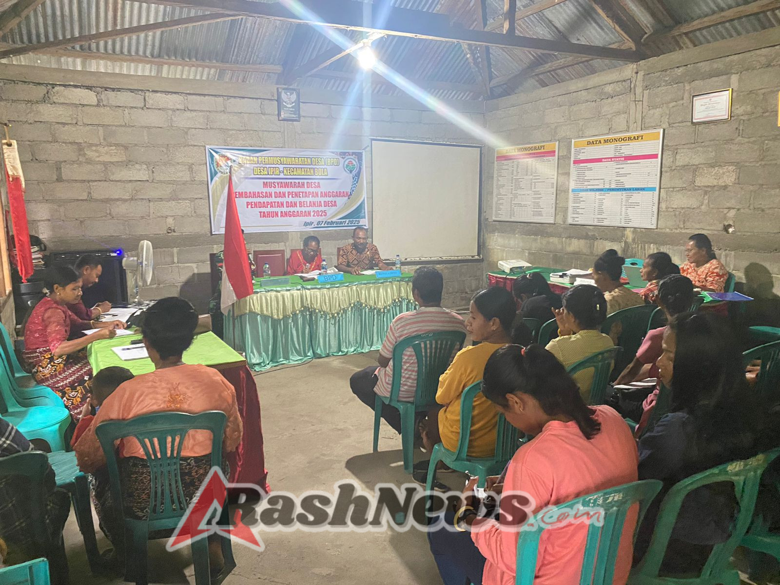 APBDes Perubahan Tahun Anggaran 2025 Desa Ipir Ditetapkan melalui Musyawarah Desa, Babinsa Harap Transparansi