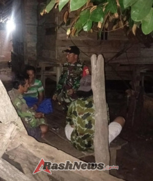 Ciptakan Rasa Aman, Babinsa Anamina Terus Hadir di Tengah Warga