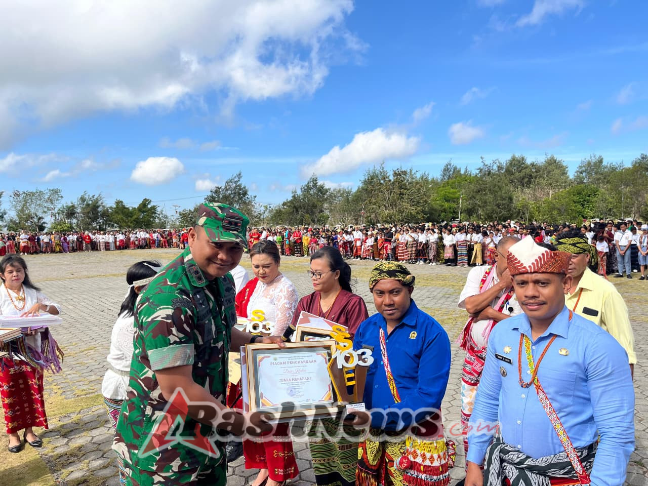 Letkol Inf Gunawan Budhi Prasetyo S. Sos : Dengan Usia Yang Ke 103 Tahun Semoga Kab. TTS Khususnya Kota So’e Semakin Maju
