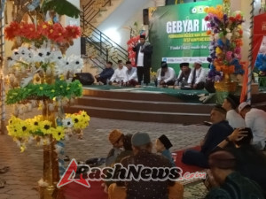 Sinergitas Jaga  Toleransi, Babinsa Kampung Kusamba Hadir Beri Pengamanan Maulid Nabi Muhamad SAW 1447 H