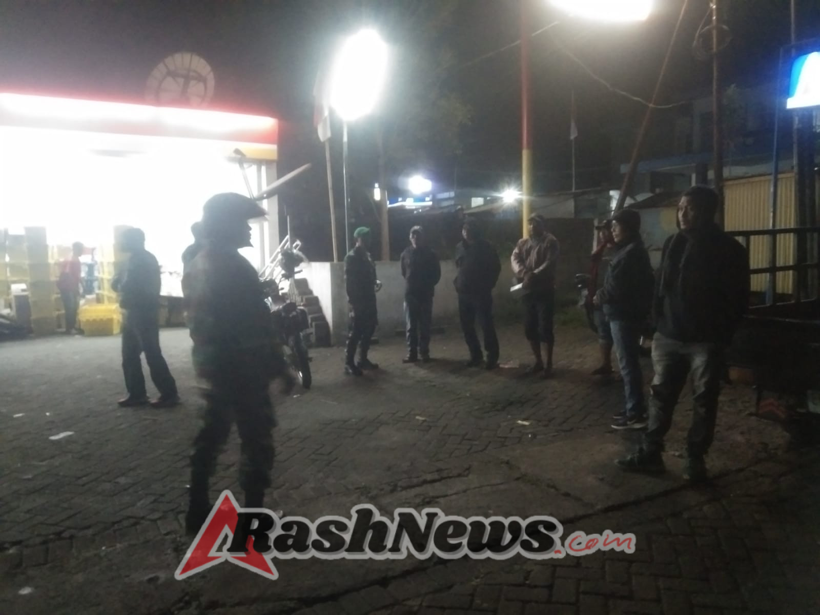 Kodim 1612/Manggarai dan Ormas Gelar Patroli Gabungan Jaga Stabilitas Keamanan Wilayah