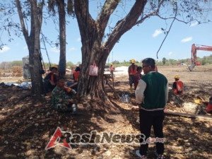 TNI Hadir Kawal Pembangunan K-SIGN di Rote Timur dan Landuleko