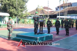 Pimpin Upacara Rutin Hari Senin,Ini Penekanan Dandim Klungkung