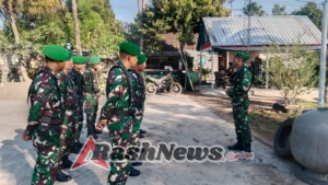 Gelar Siaga Dan patroli, Upaya Koramil Nusa Penida Deteksi Dan Cegah Dini Potensi Kerawanan,
