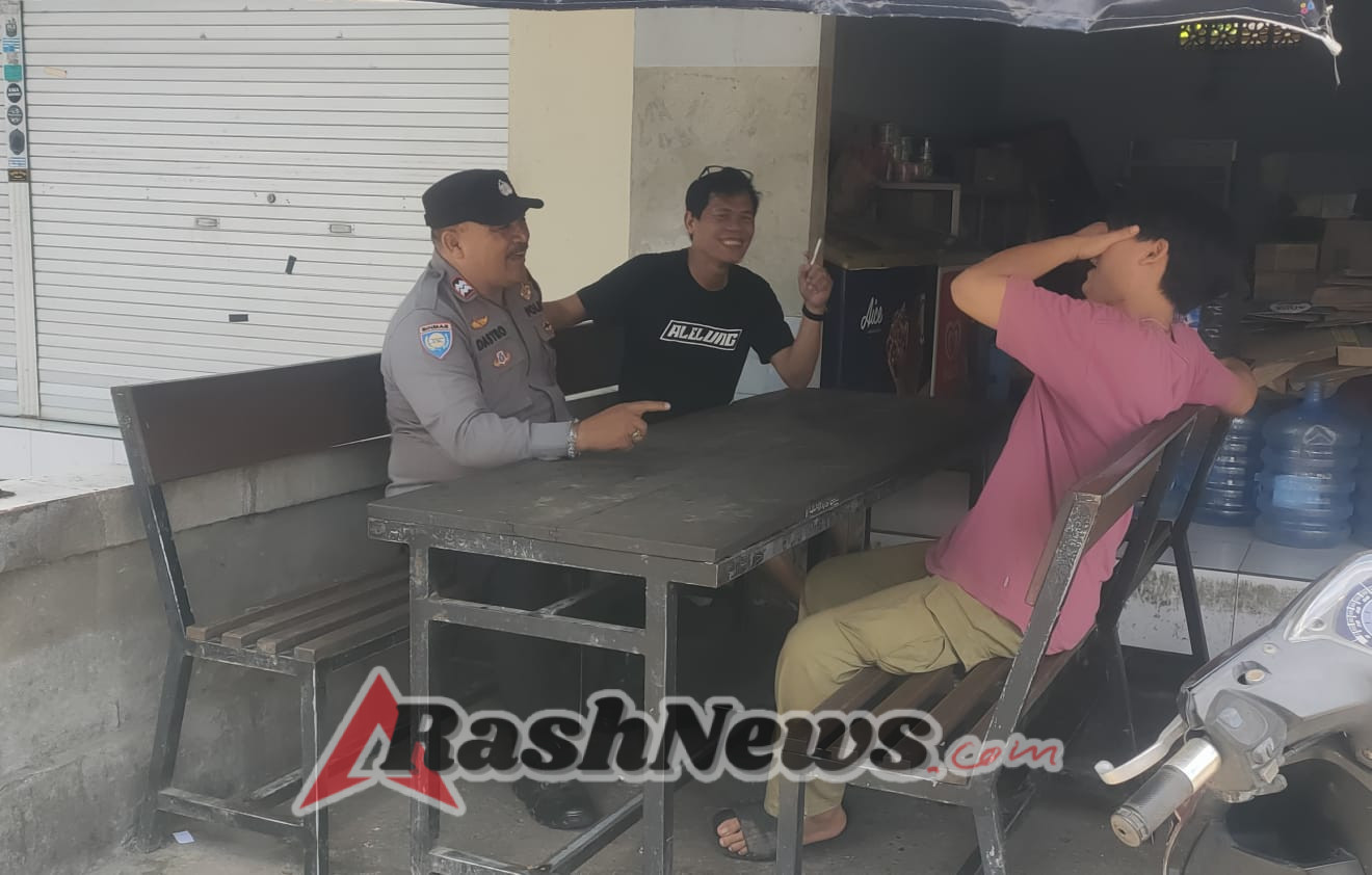 Sambang warga Bhabin Singakerta sampaikan pesan Kamtibmas dan berikan rasa aman dan nyaman kepada warga binaan