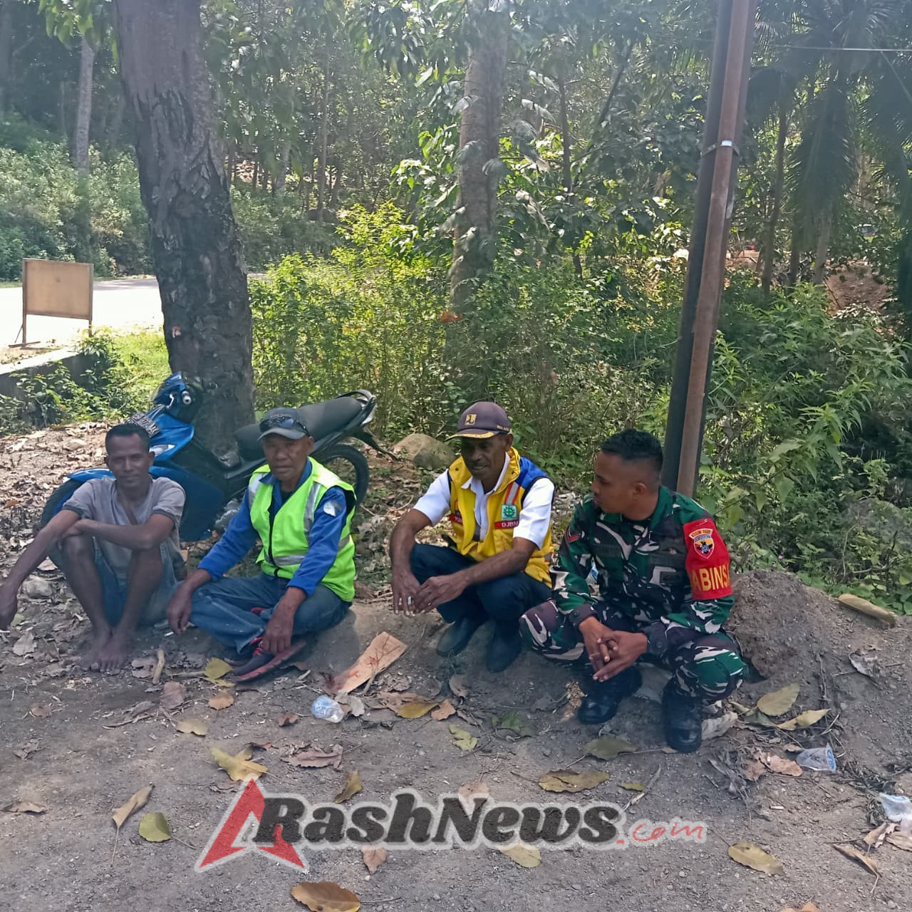 Komsos Babinsa Koramil 1602-02/Wolowaru: TNI Hadir, Rakyat Tenang