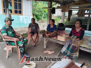 Babinsa Ende Utara Motivasi Warga Jaga Kesehatan dan Kebersihan Lingkungan