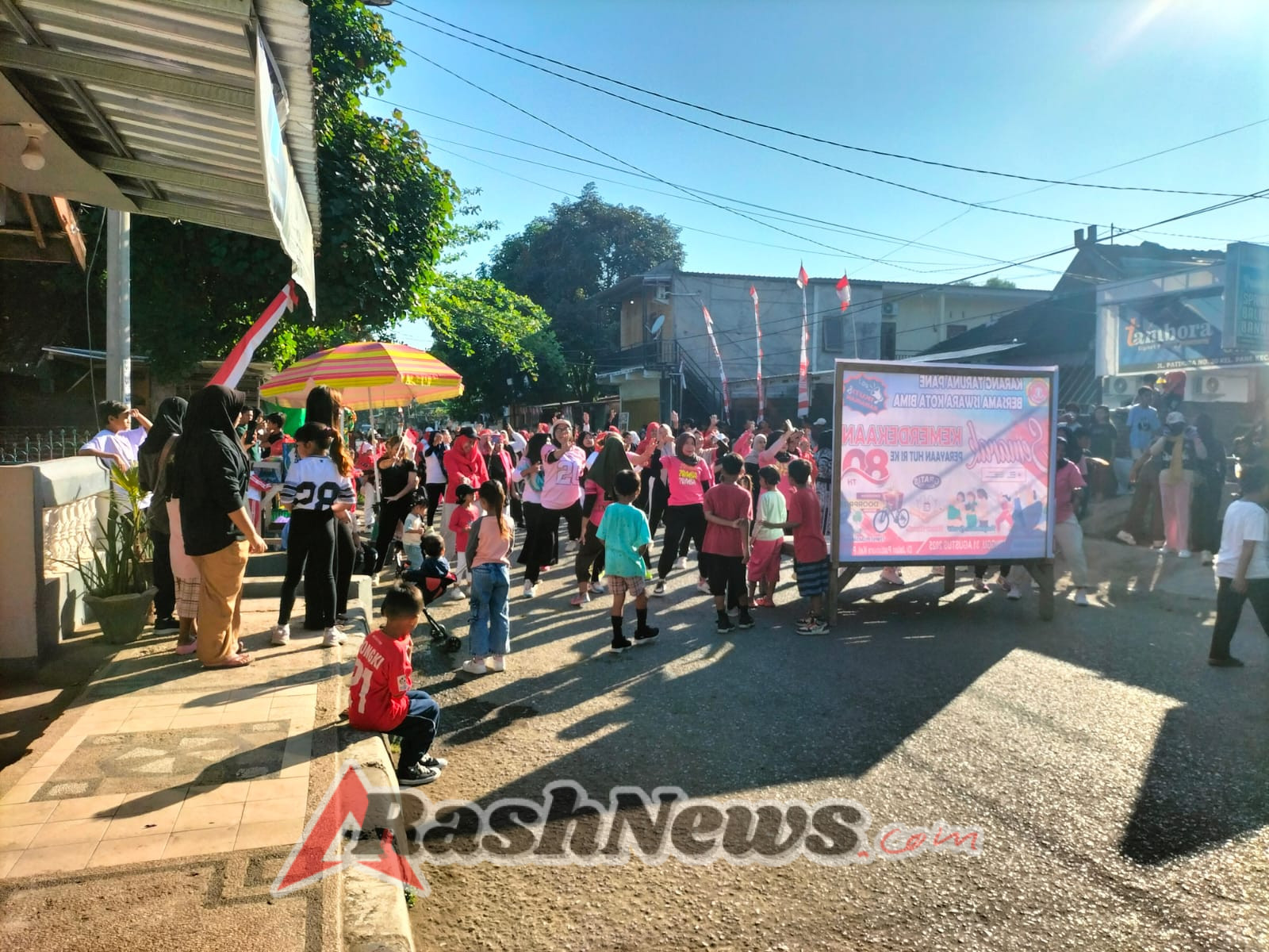 Acara Kemerdekaan RI Ke-80 di Kelurahan Pane Berjalan Tertib dan Lancar